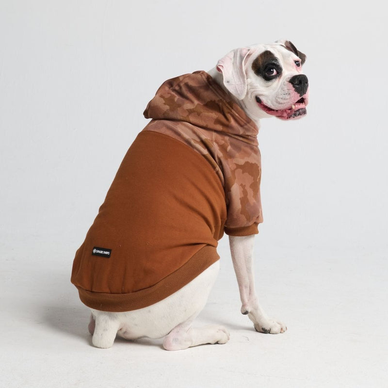 Wüstentarn-Hundehoodie für Menschen