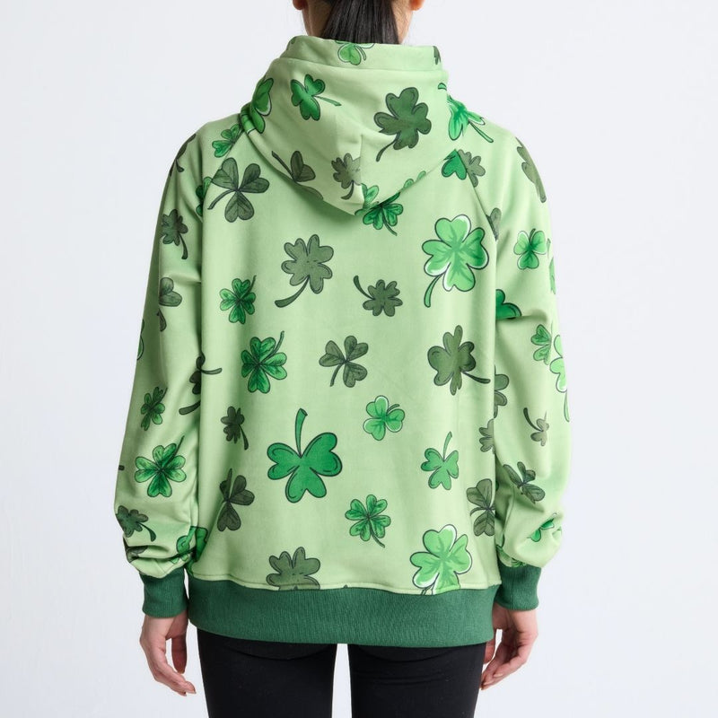 St Pattys Light Green Hoodie