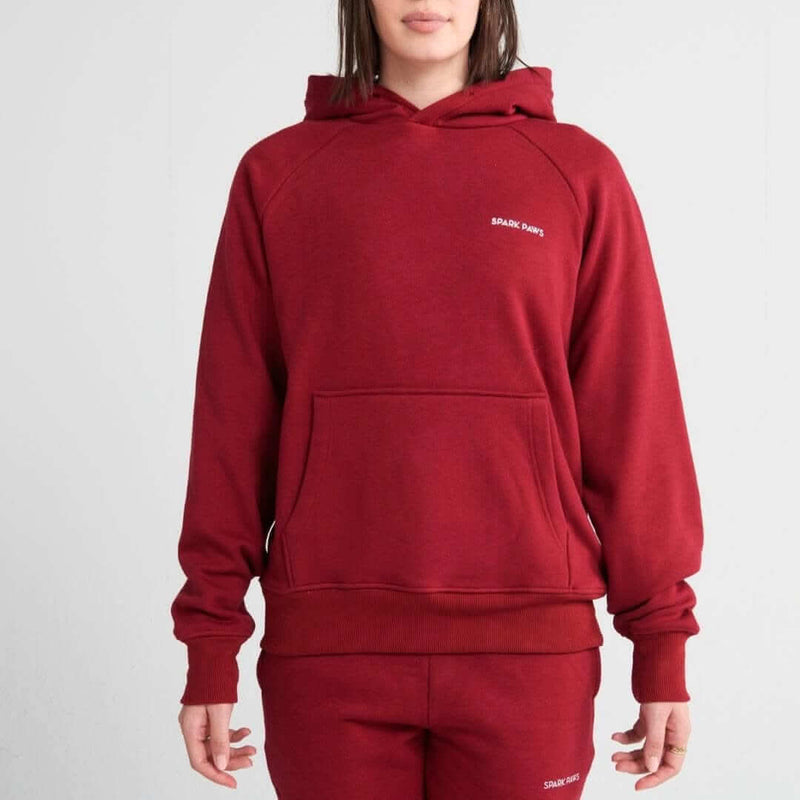 Essential Burgandy Sweatpants