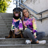 Samtiger Hunde Hoodie - Beerenlimonade