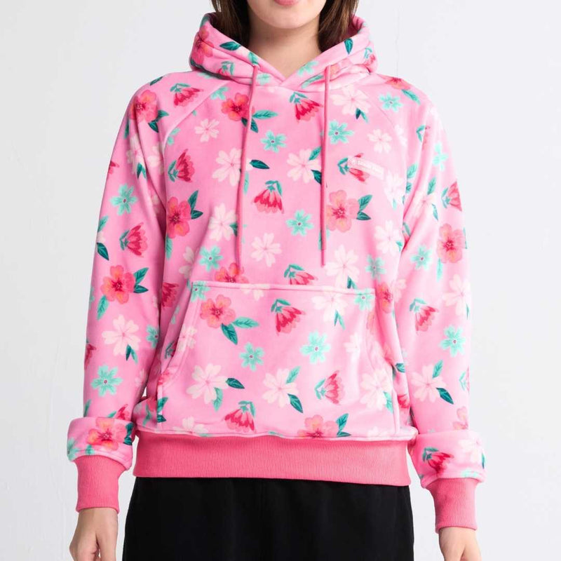 Blossom Kapuzenpullover - Rosa