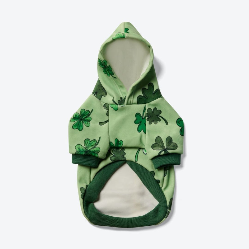 St. Pattys Hundehoodie – Hellgrün