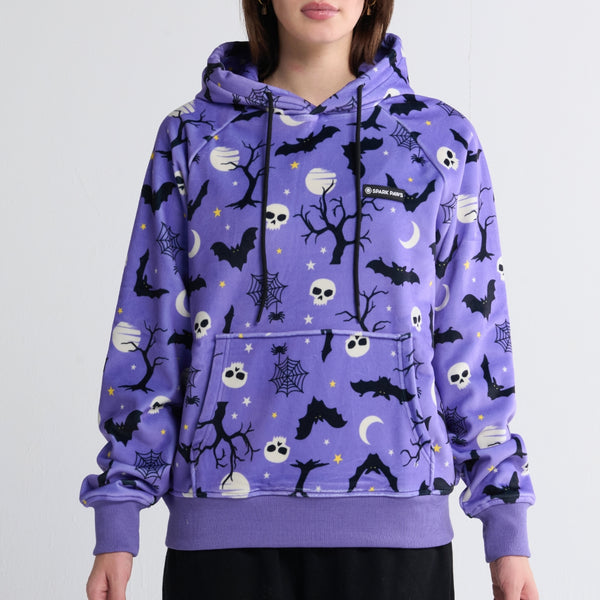 Halloween Menschen Kapuzenpullover - Lila