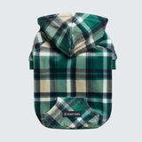 Green Plaid Hoodie