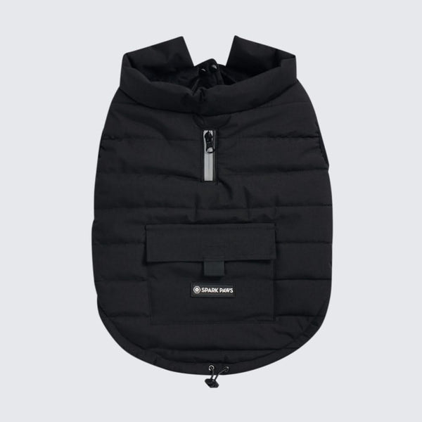 WarmShield™ Wasserdichte Jacke - Schwarz