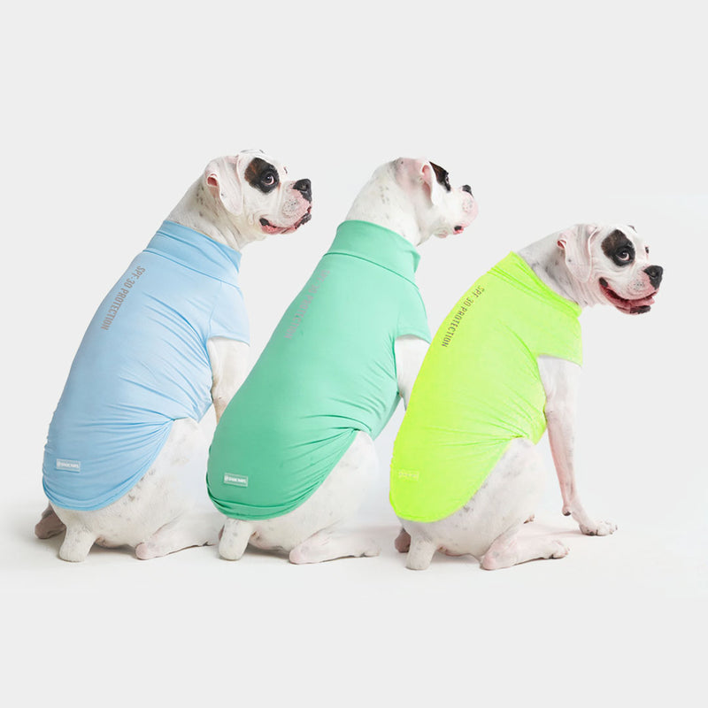 Sonnenschutz-Hunde-T-Shirts im 3er-Pack