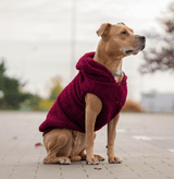 Teddy Sherpa Hundejacke - Kastanienbraun